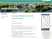 Tablet Screenshot of ecuisses.fr